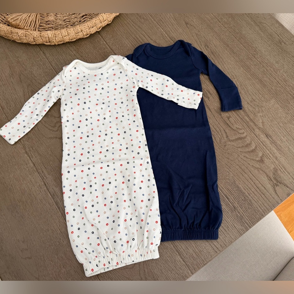 NWOT! 0-6 Months - Small Story Gown (2 pack)